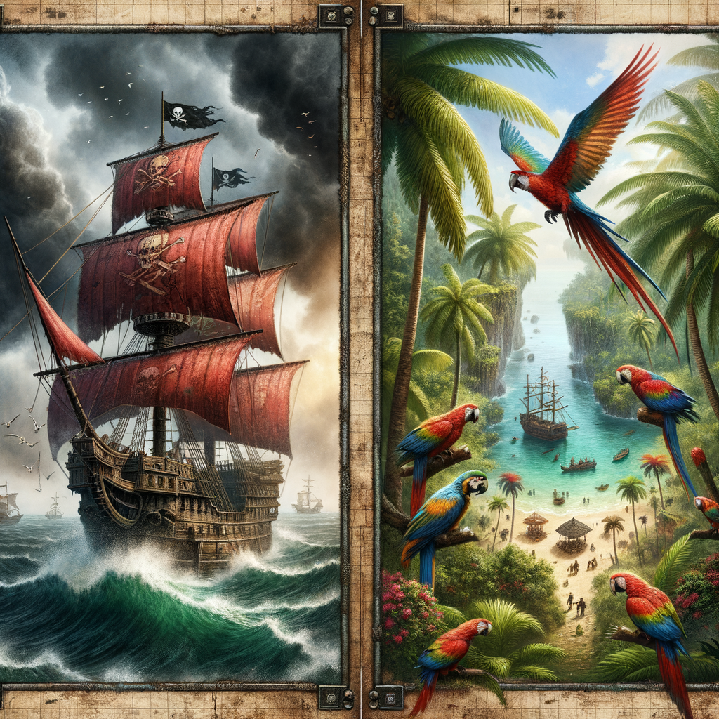 Pirates and Parrots Ahoy